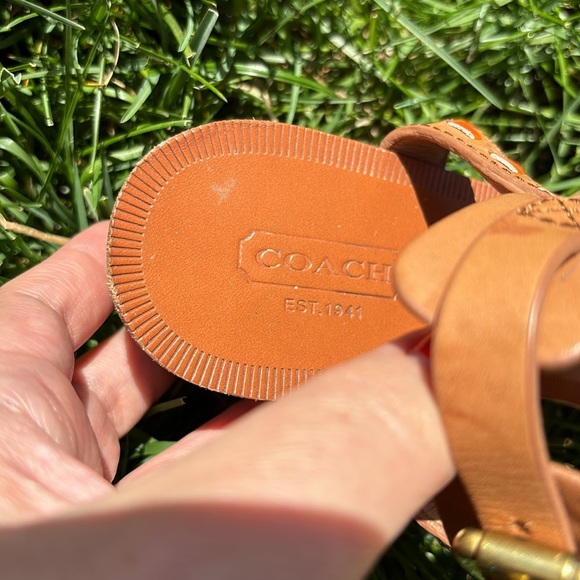 Coach | India Gladiator Sandals Sz 8 Q1888 NWOT - Picture 3 of 11